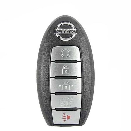 OEM NEW: Remote Smart Keys:NISSAN 5 BUTTON PROXIMITY REMOTE SMART KEY 285E3-5AA5A | KR5S180144014 | RSK-NIS-5AA5C